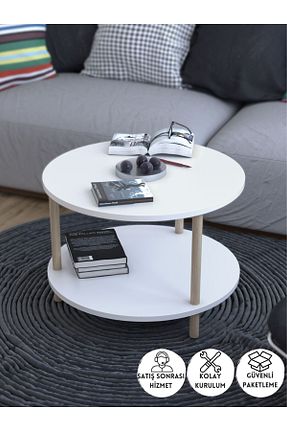 میز جلو مبلی سفید Suntalam PEKA - کد 746409972
