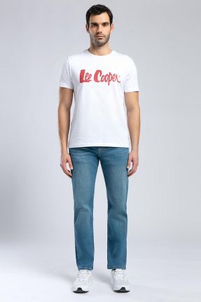 تیشرت سفید مردانه رگولار Lee Cooper - کد 902253733