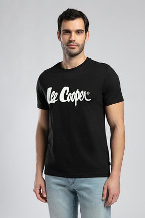تیشرت مشکی مردانه رگولار Lee Cooper - کد 902253485