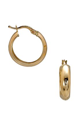 گوشواره طلا زرد زنانه 14 عیار Ariş Pırlanta - کد 95471827