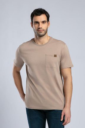 تیشرت قهوه ای مردانه رگولار Lee Cooper - کد 902259551