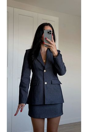 ست بالاتنه و پائین تنه رنگی زنانه جین Myra - کد 902259716