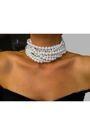 گردنبند مروارید سفید Bayemeyc - کد 68926280