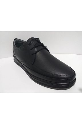 کفش کلاسیک مشکی مردانه چرم خالص Slope - کد 902260702