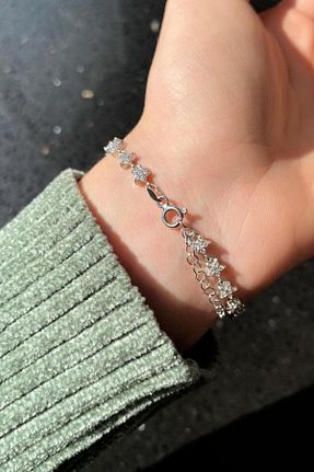 دستبند نقره زنانه 925 عیار Spossy Silver Jewelry - کد 902276691