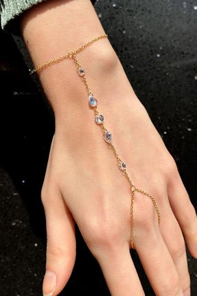 شاهمران نقره طلائی زیرکن Spossy Silver Jewelry - کد 902271837