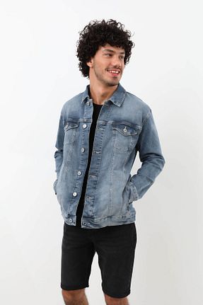 کت آبی مردانه اسلیم فیت BANNY JEANS - کد 744559124