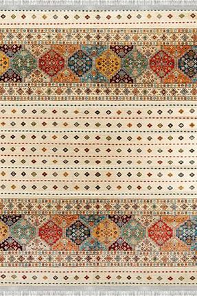 فرش بژ زیره ضد لغزش Motto Rug Store - کد 355649765