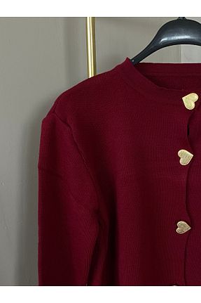 رویه زرشکی زنانه یقه دوچرخه khaki boutique - کد 902272009