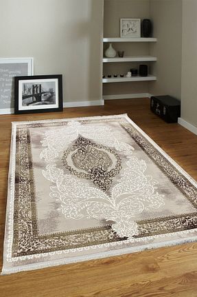 فرش قهوه ای آنتی آلرژی ünalcarpet - کد 900431762