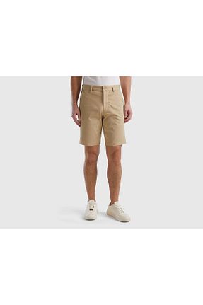 شلوارک و برمودا قهوه ای مردانه رگولار United Colors of Benetton - کد 843125484