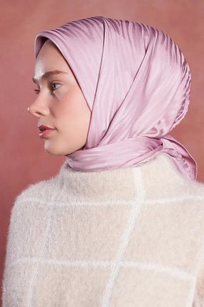 روسری بنفش پلی استر Madame Polo - کد 801383866