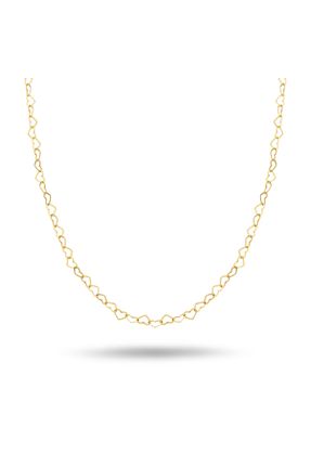 گردنبند نقره زرد زنانه 925 عیار Silveranka - کد 902348329
