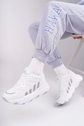 کفش اسنیکر رنگی زنانه بند دار McDark - کد 902355616