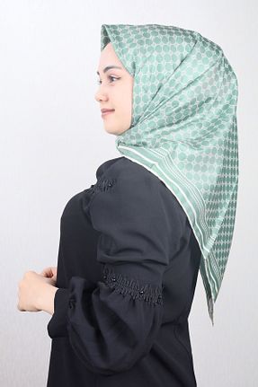 روسری رنگی پلی استر Emproyal - کد 750790343