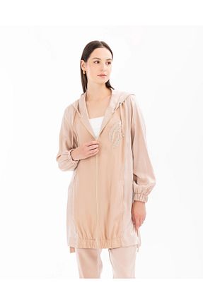 کلاه و ابایا بژ زنانه رگولار Scl - کد 902347636