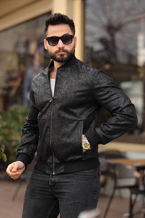 کت مشکی مردانه اسلیم KOCCI - کد 902349280