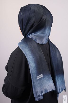 شال رنگی زنانه پلی استر PİRAMİT - کد 375893958