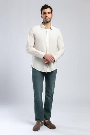 پیراهن بژ مردانه رگولار Lee Cooper - کد 902364879