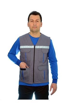 لباس ایمنی کار طوسی Tok İş Elbiseleri - کد 902388407