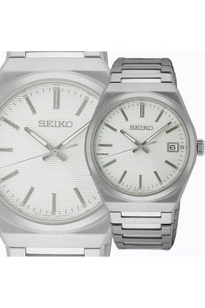 ساعت مچی طوسی مردانه 40 میلی متر Seiko - کد 902385465