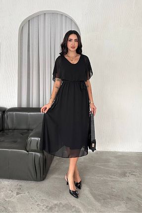 لباس مشکی زنانه بافتنی Neşeli Butik - کد 902391437