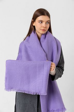 شال بنفش زنانه اکریلیک Luminos Butik - کد 769726662