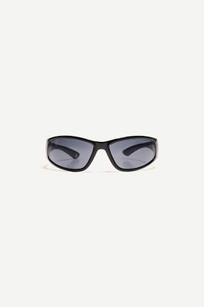 عینک آفتابی مشکی زنانه 55 Bershka - کد 925331012