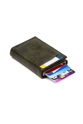 کیف پول خاکی مردانه سایز متوسط Newish Polo - کد 902449761