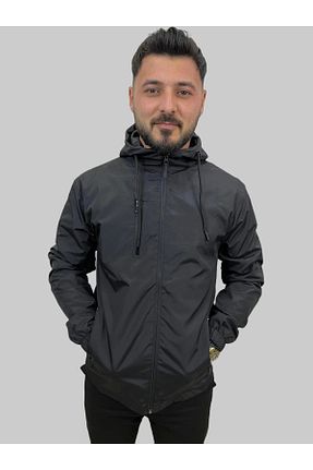 بادگیر و بارانی مشکی مردانه پلی استر Booss Milano - کد 901791552