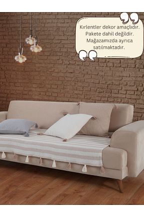 کاور مبل بژ پنبه ای Lux Touch - کد 773847373