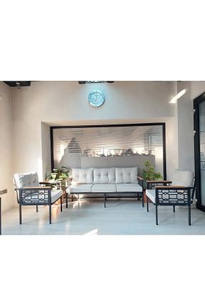 ست باغچه بژ فلزی adımshops - کد 635013810