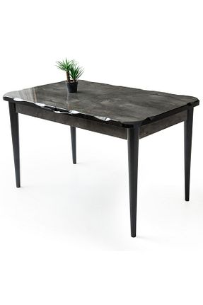 میز ناهار خوری مشکی Açılır-Kapanır Zeraf Ev - کد 901722978