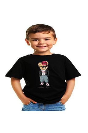 تیشرت مشکی بچه گانه رگولار Çarşı35 - کد 903971110