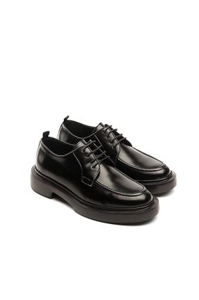 کفش کژوال مشکی مردانه پاشنه کوتاه (1 - 4 سانتی متر) ByItallanoshoes - کد 902587651