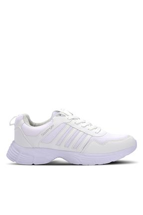 کفش اسنیکر سفید مردانه بند دار Slazenger - کد 902596297