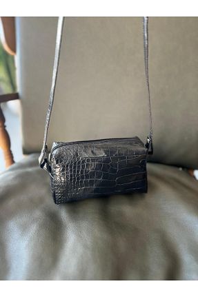 کیف دوشی مشکی زنانه چرم مصنوعی ÖzkanAccessory - کد 902616314