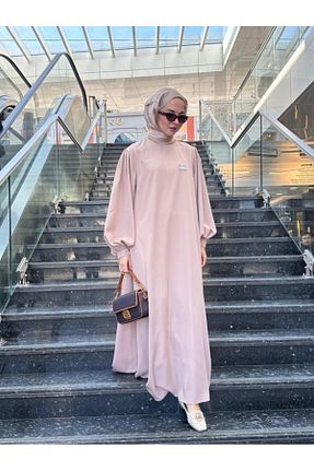 لباس حجاب بژ زنانه Relaxed NS Moda - کد 902669335