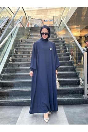 لباس حجاب سرمه ای زنانه Relaxed NS Moda - کد 902669292