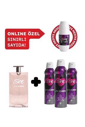 ست ادکلن زنانه She - کد 905095032