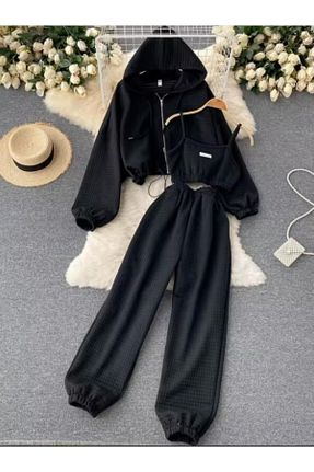 ست بالاتنه و پائین تنه سفید بچه گانه بافتنی ELONKİDS - کد 902653889