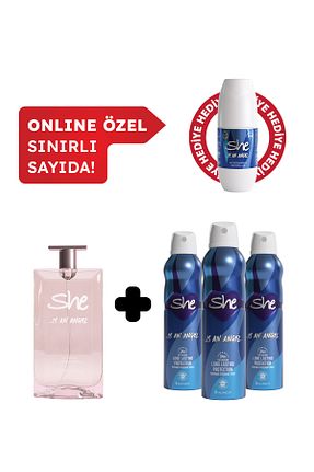 ست ادکلن زنانه She - کد 905307318