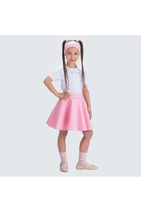 دامن صورتی بچه گانه پلی استر Mnk Baby&Kids - کد 794313522