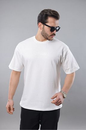 تیشرت سفید زنانه اورسایز LTC Jeans - کد 902674865