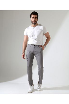 شلوار طوسی مردانه بافتنی Sunello - کد 902678079