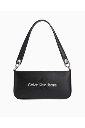 کیف دوشی مشکی زنانه پلی اورتان Calvin Klein - کد 883490108