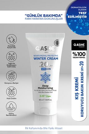 کرم صورت همه انواع پوست QASHE Cosmetic - کد 887010614