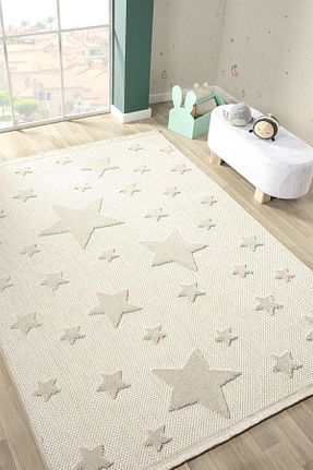 فرش بچه گانه بژ پلی پروپیلن Eliz Home - کد 823826797