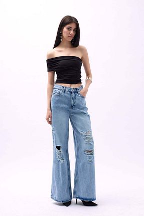 بلوز مشکی زنانه ساده Maxi modena - کد 902719957