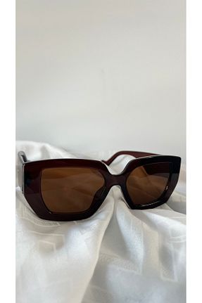 عینک آفتابی قهوه ای زنانه 60 AY LUNORA - کد 902778399